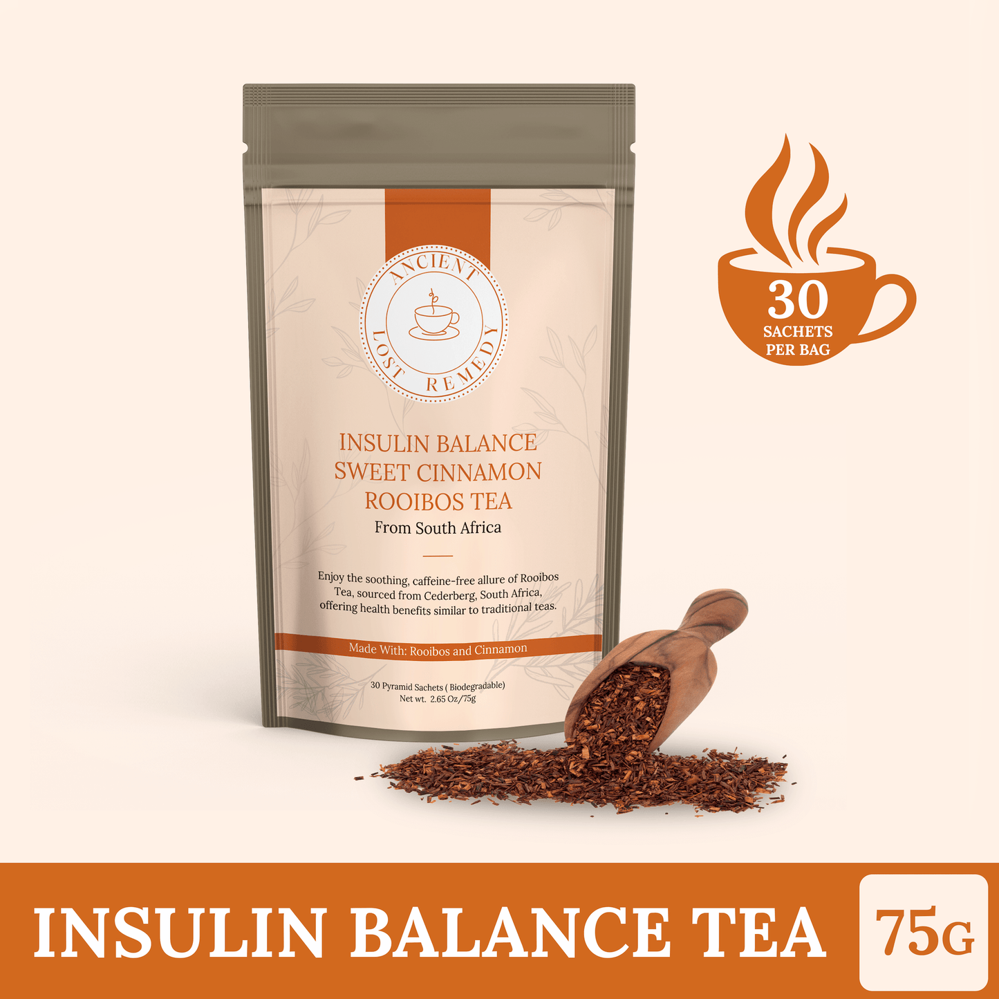 Insulin Balance Sweet Cinnamon Rooibos Tea